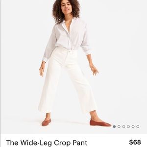 Everlane wide leg pants